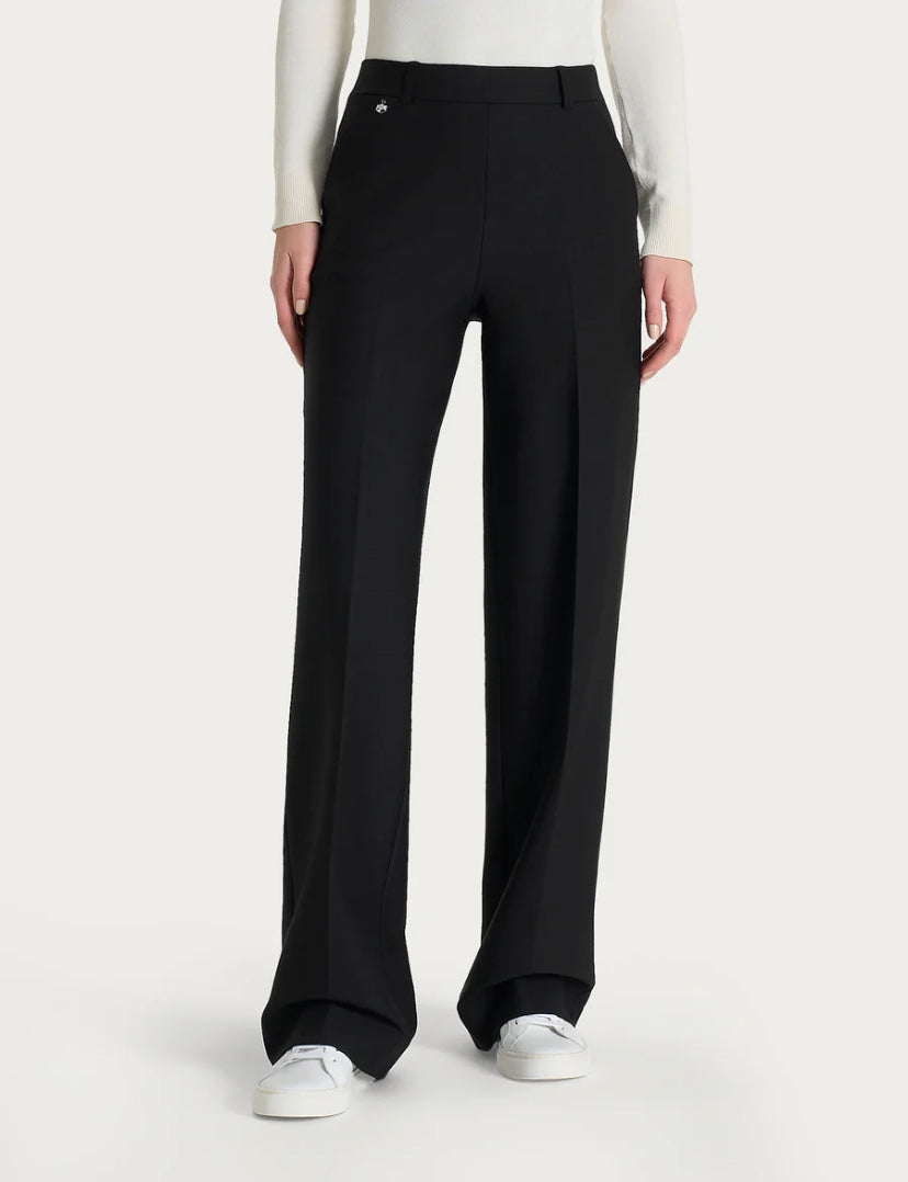 Pantalone a palazzo con tasche in Compact RAGNO